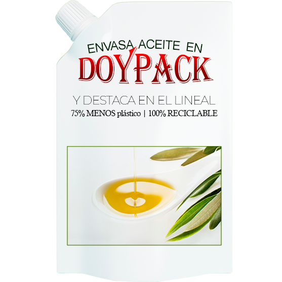 Doypack para aceite de oliva